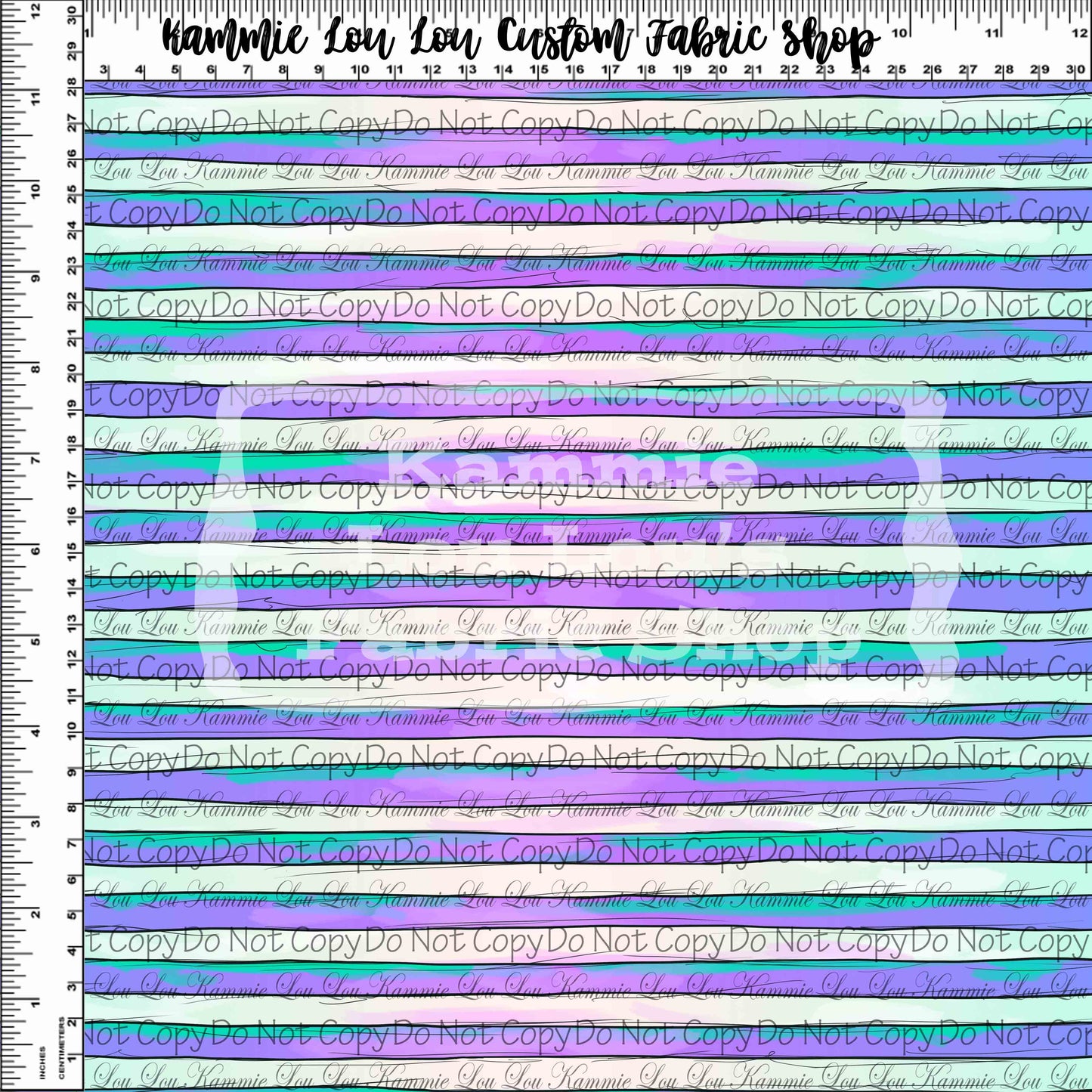 R128 Pre-Order Hook & The Gator - Stripes - Teals