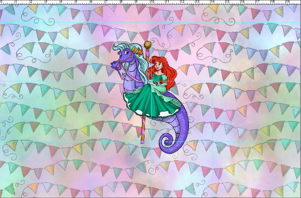 R108 Pre-Order: Carousel Dreams - Panel - KID - Seahorse