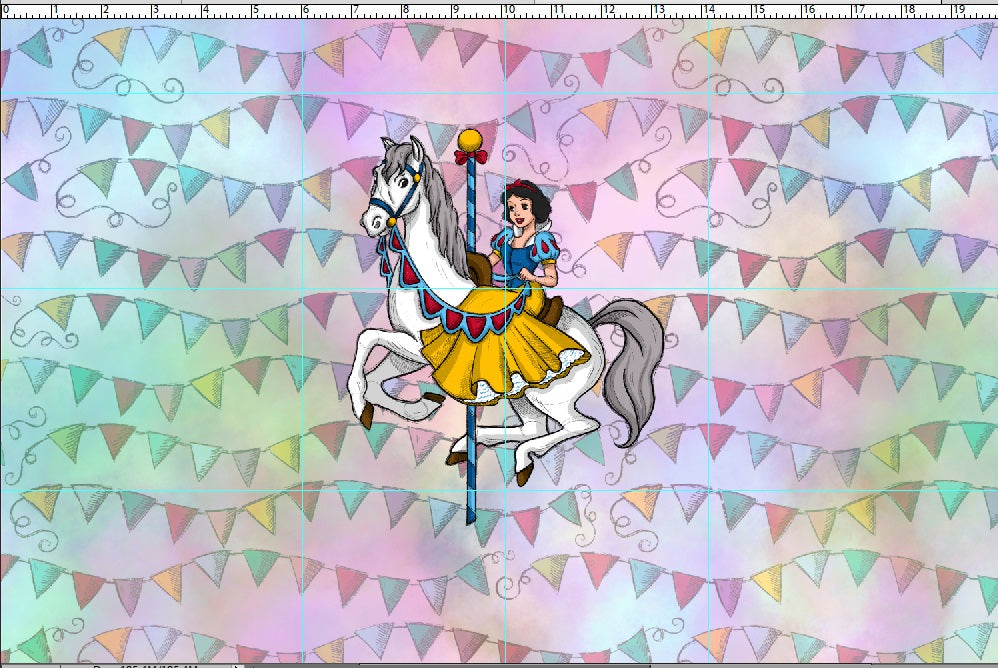 R108 Pre-Order: Carousel Dreams - Panel - KID - Snow