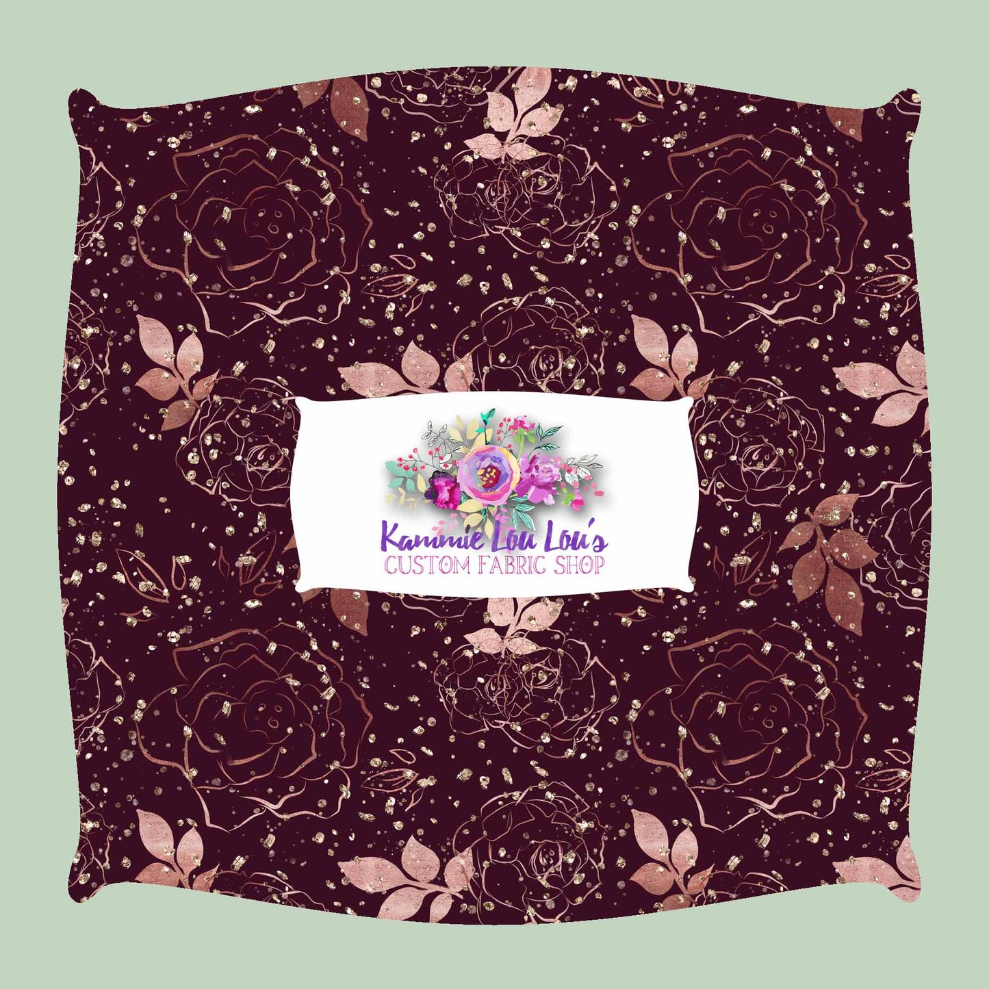 R96 Pre-Order Fall Elegance - Maroon Leaves