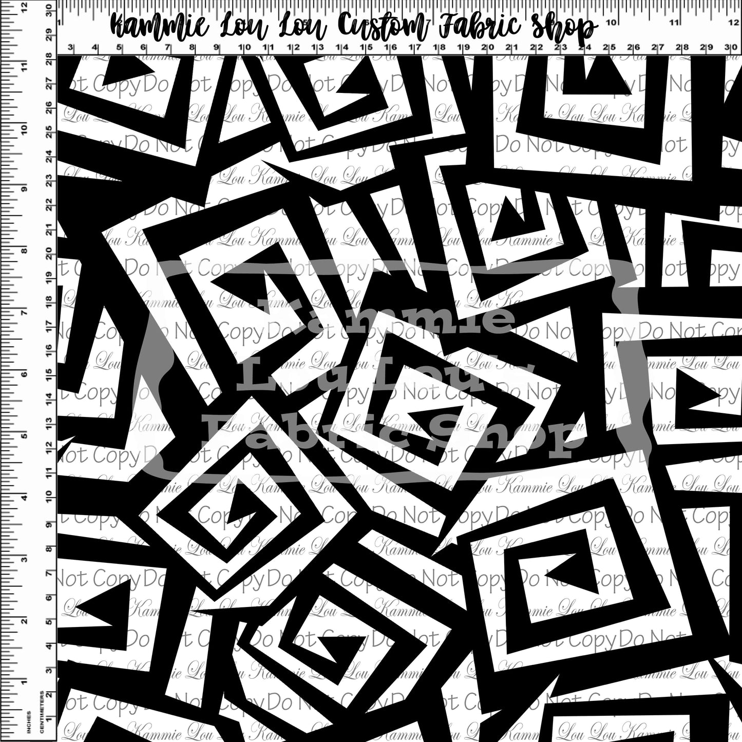R96 Pre-Order Twisted Icons - Psychedelic Squares - Regular Scale