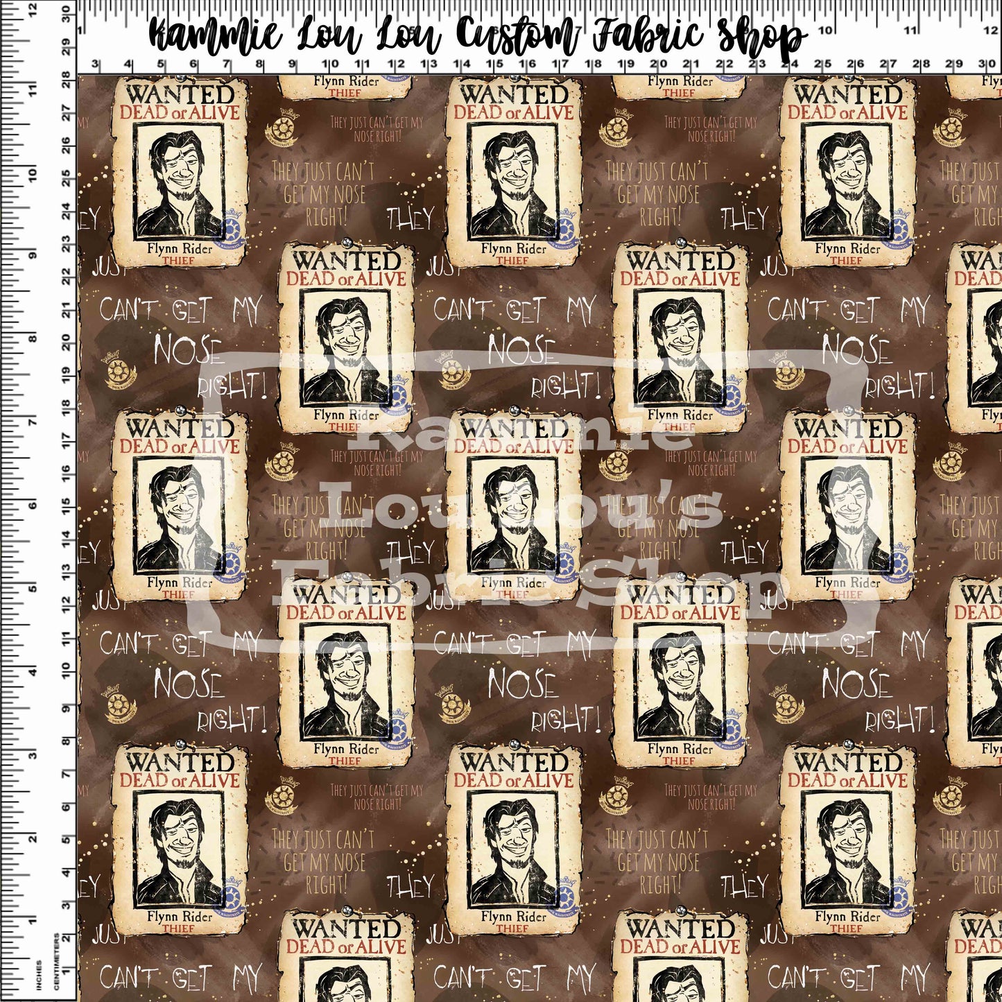 R97 Pre-Order Illumination - Wanted Brown Poster