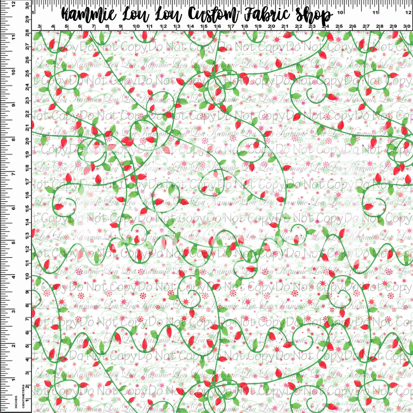 R98 Retail: A Mouse Carol - Christmas Lights Coordinate