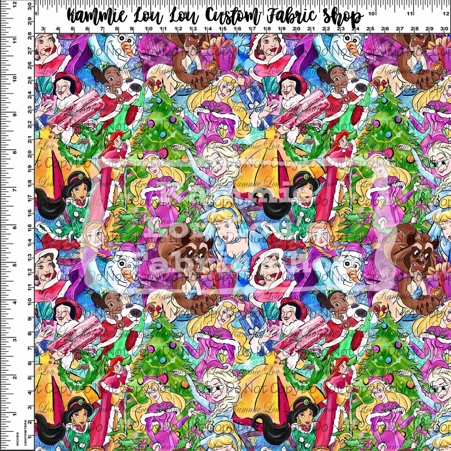 R122 Pre-Order: Winter Princess - Main Design - Stacked