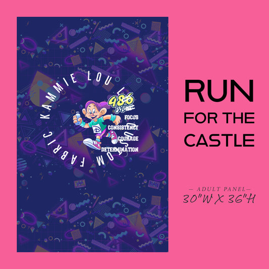 Special Pre-order Run for the Castle - Marathon - Cheers to 30 years - Panel - ADULT - 48.6