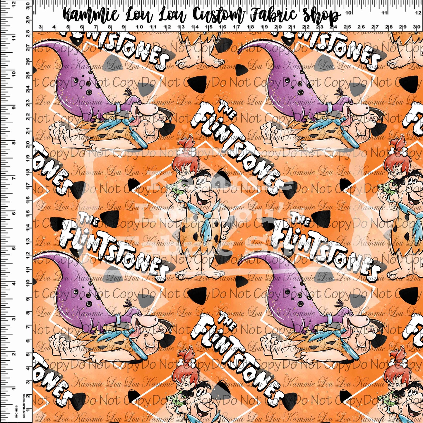 R98 Pre-Order: Yabba-dabba-doo! - Orange Dino Toss