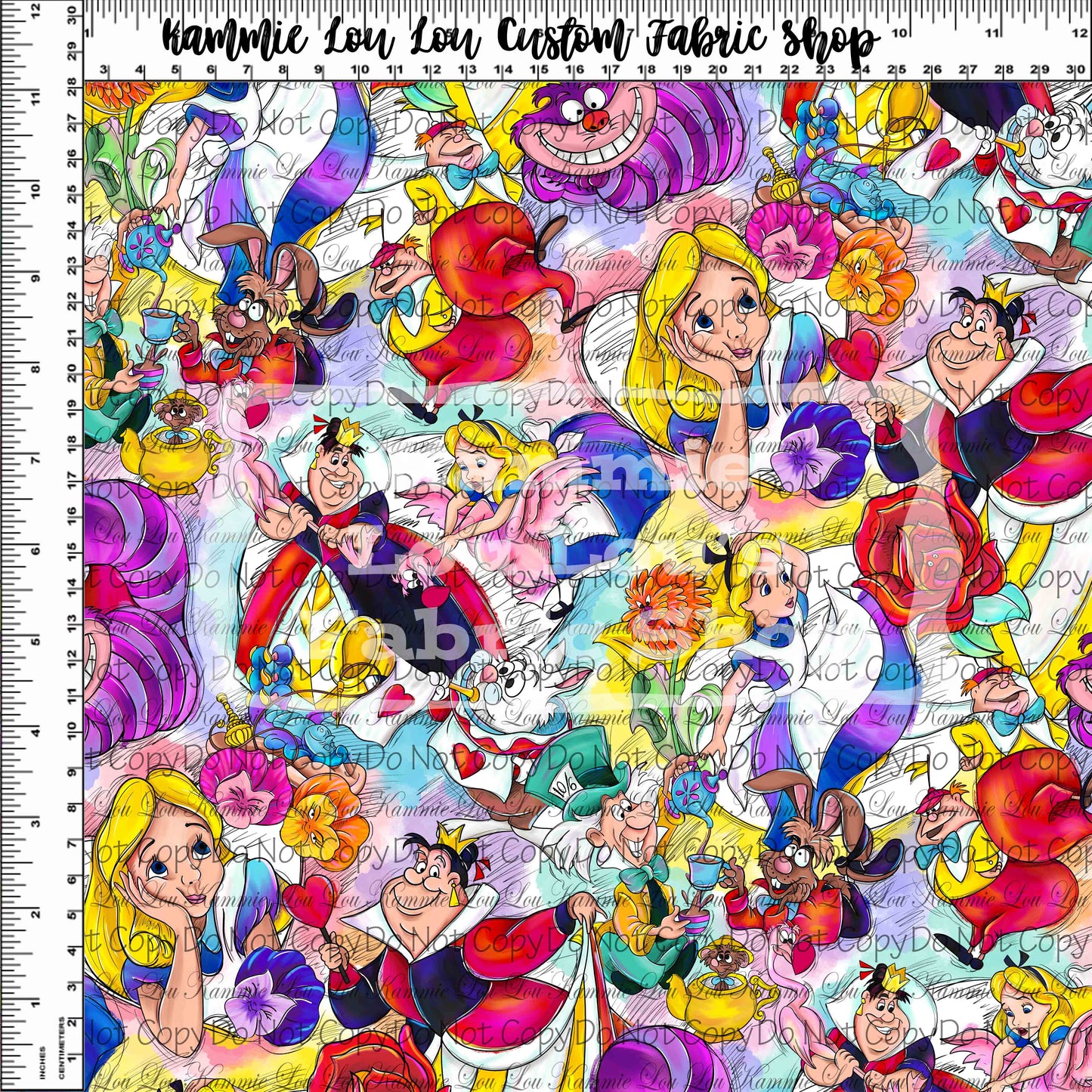 R74 Pre-Order Curiouser & Curiouser - Main Pattern
