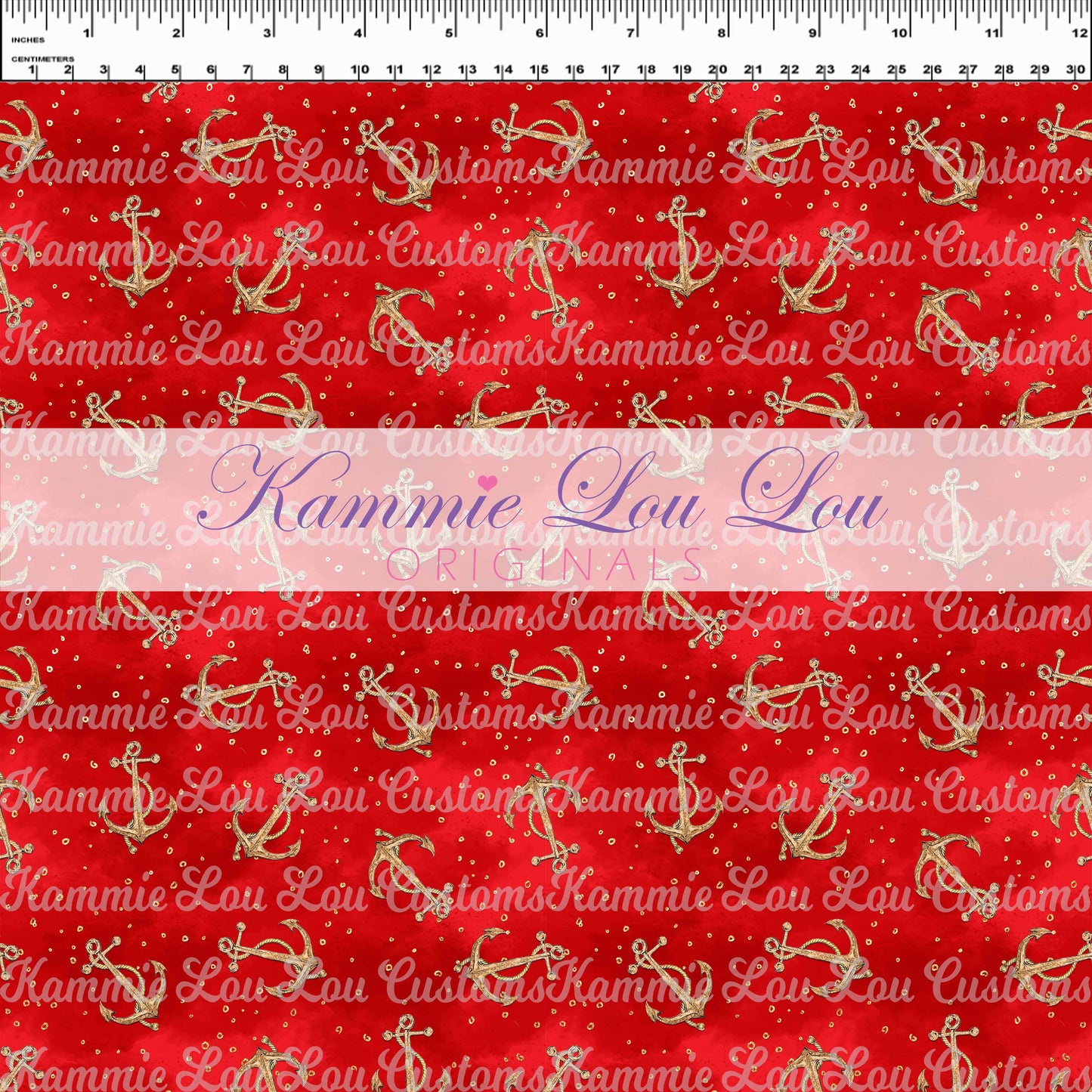 R118 Pre-Order Sail the Magic Seas - Anchors Coordinating Fabric
