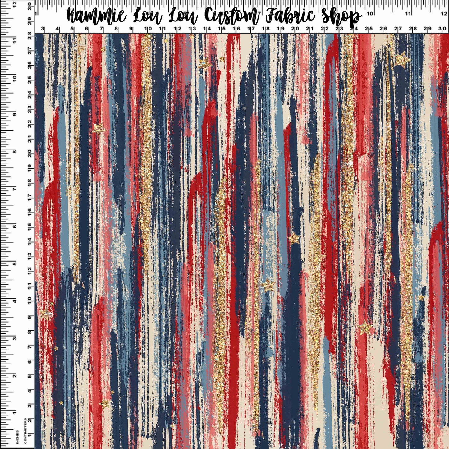 R112 Pre-Order Grand Old Flag - Brush Stripes