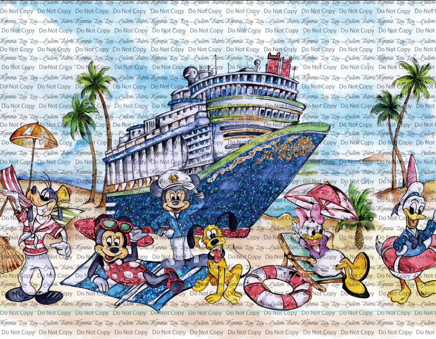 R118 Pre-Order Sail the Magic Seas - Double Border