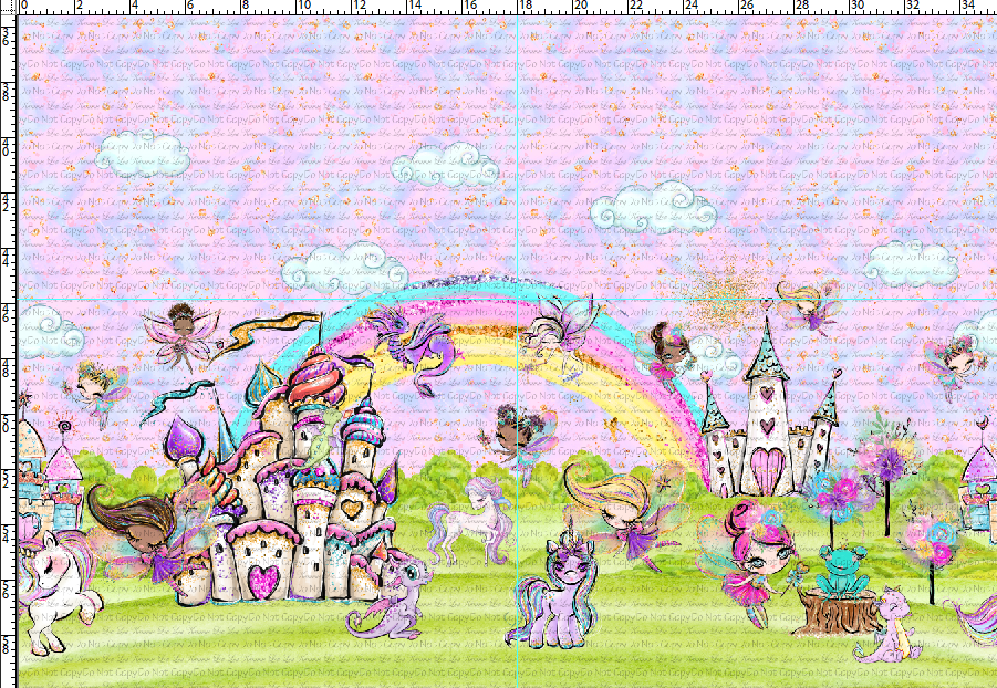 R114 Pre-Order Fairyland - Double Border - Pink