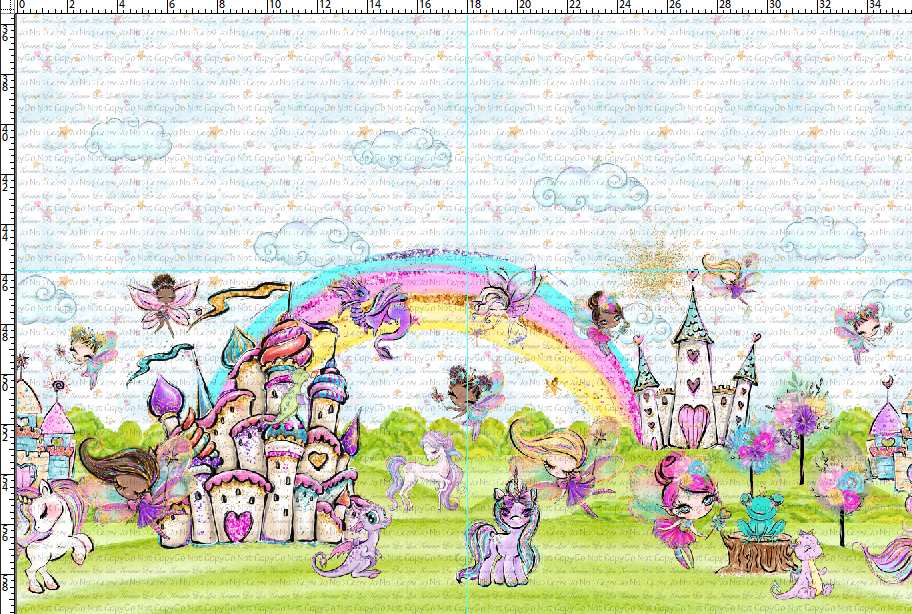 R114 Pre-Order Fairyland - Double Border - White