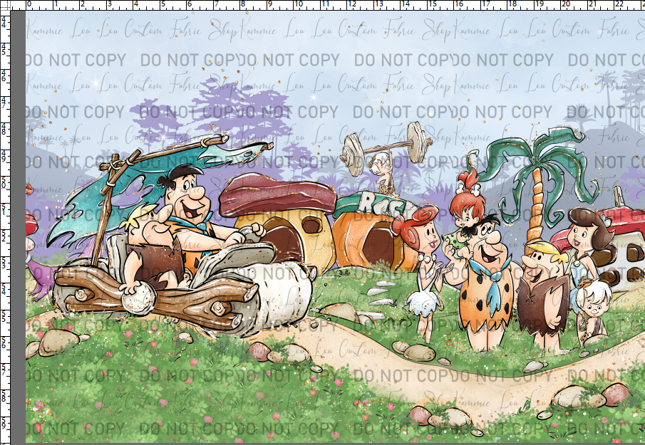 R98 Pre-Order: Yabba-dabba-doo! - Double Border