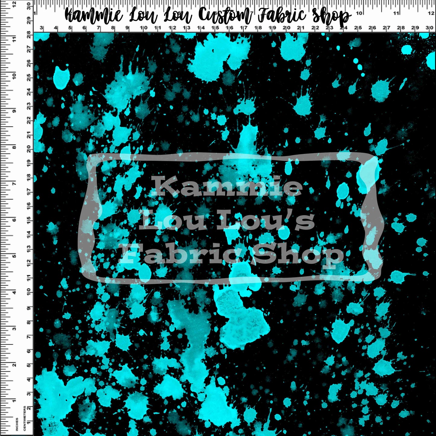 Endless Essentials Pre-Order: Paint Splatter - Aqua