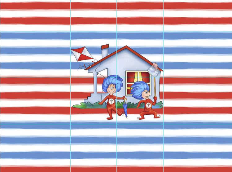 R124 Pre-Order Crazy Cat - House - Panel - KID