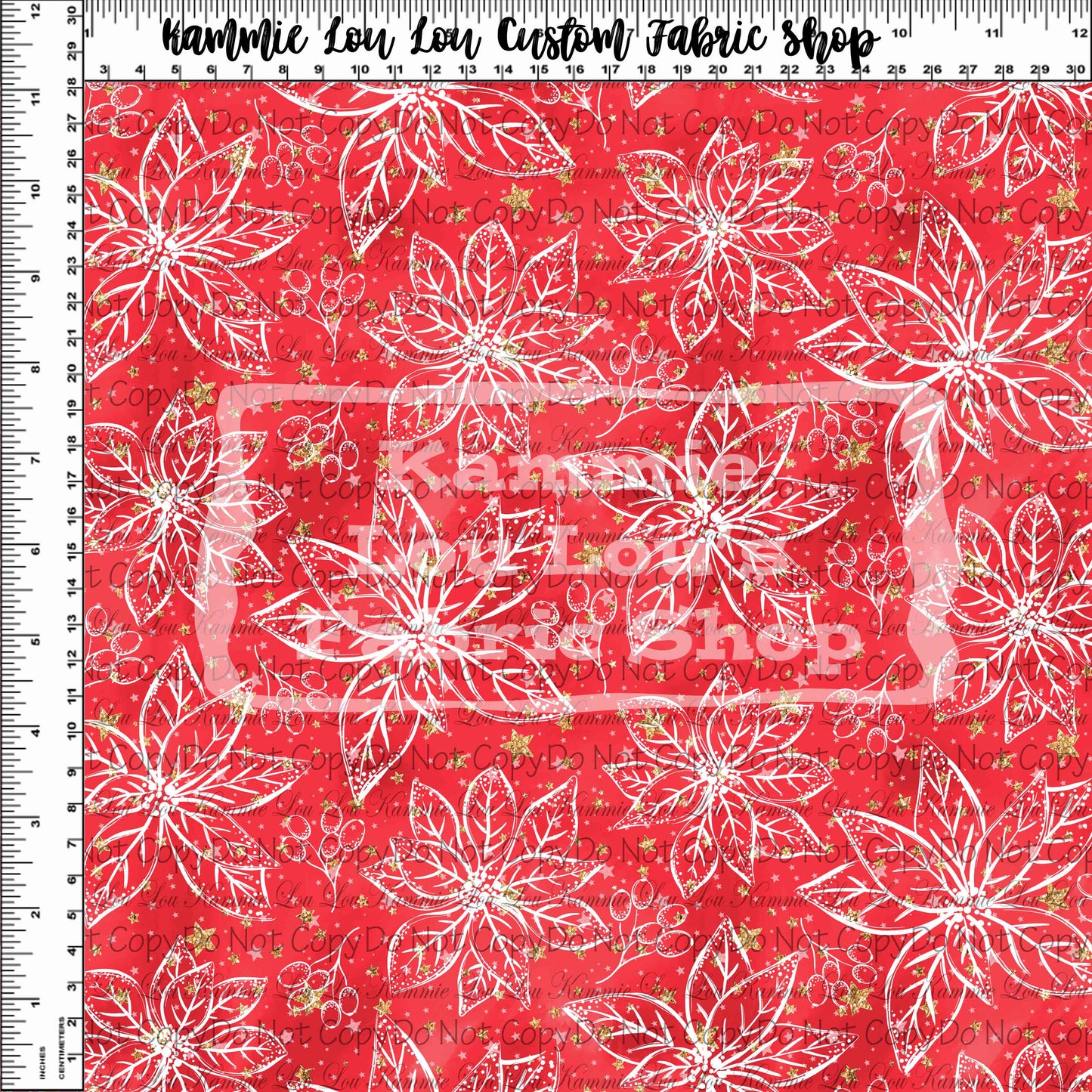 R76 Pre-Order: Festive Florals - Red Floral
