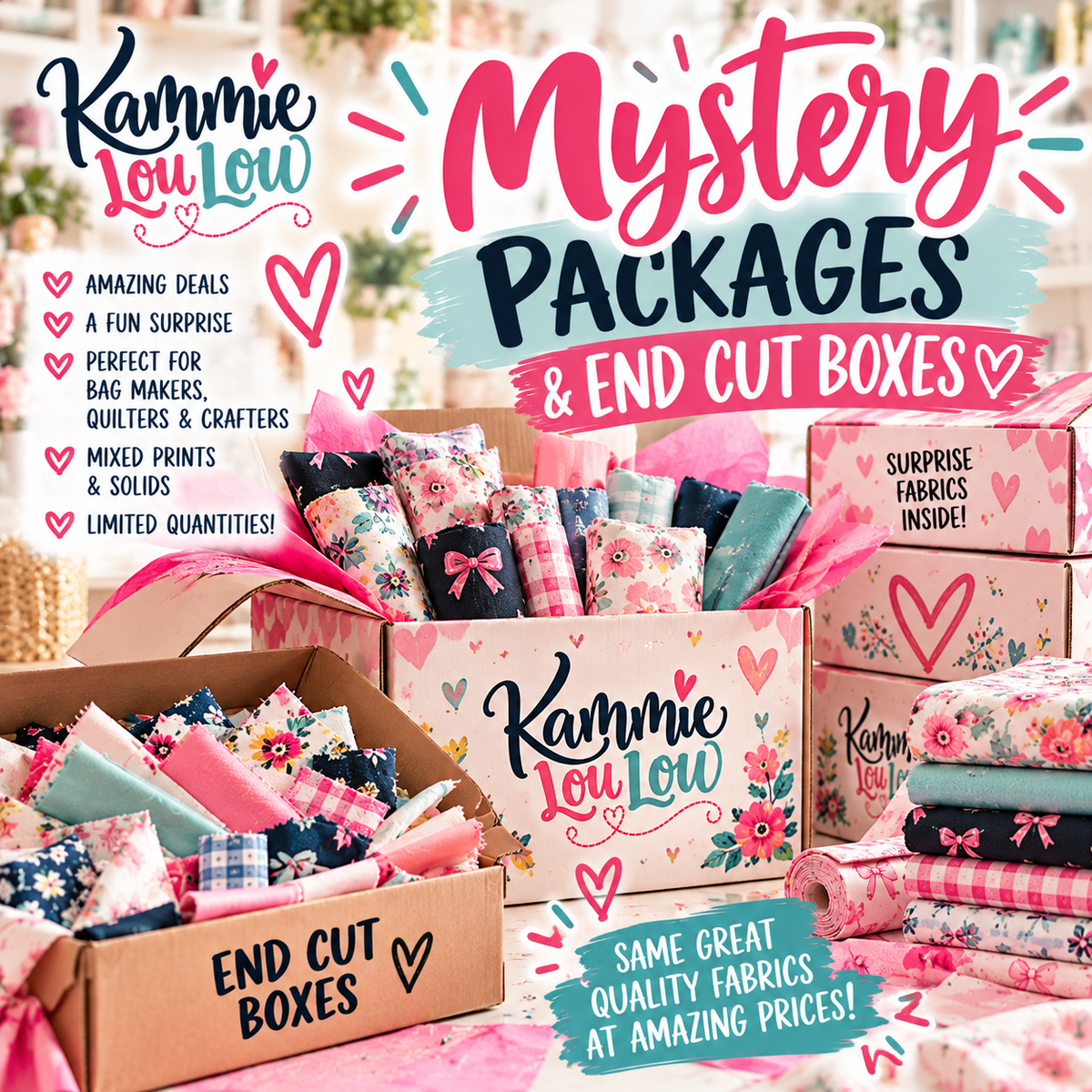 Mystery Packages & End Cut Boxes