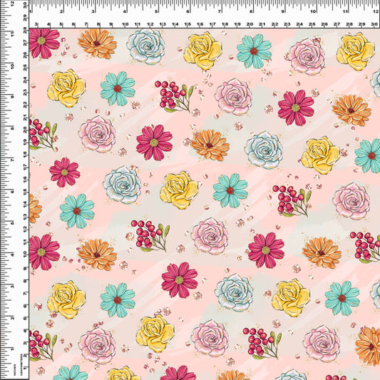 R98 Pre-Order Autumn Friends - Petite Floral Pink