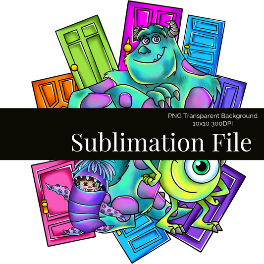Scare Floor Team - Digital Sublimation File - PNG