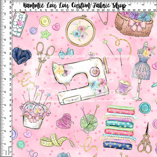 R119 Pre-Order Sew Magical - Pink Toss - 1