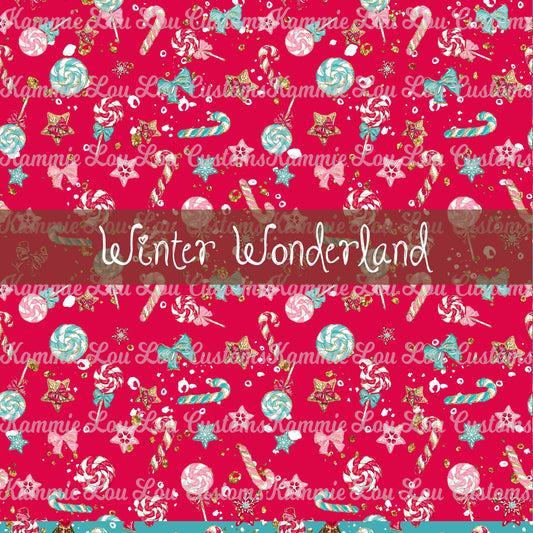 R124 Pre-Order Winter Wonderland - Christmas Sweets - Red