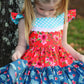 R112 Pre-Order Country Roads - Red Floral