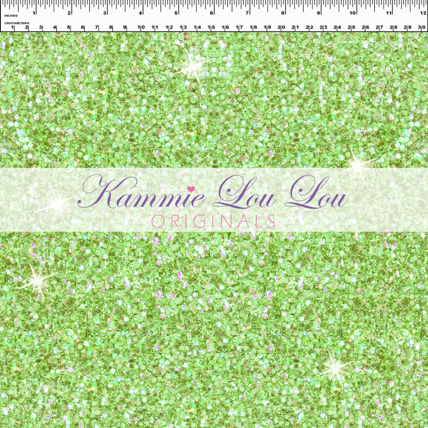 Endless Essentials Pre-Order: Kammieland Glitters - Lime Green