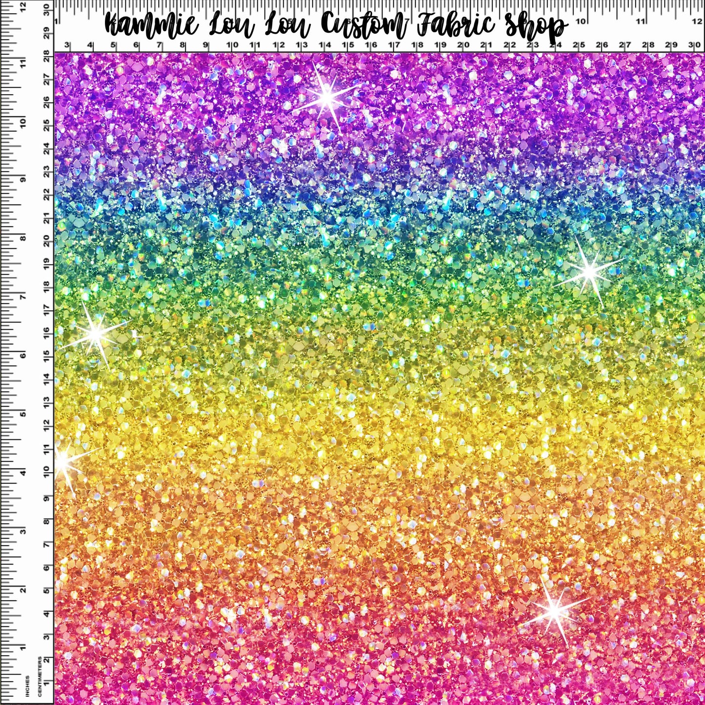 Endless Essentials Pre-Order: Kammieland Glitters - Dark Rainbow Ombre