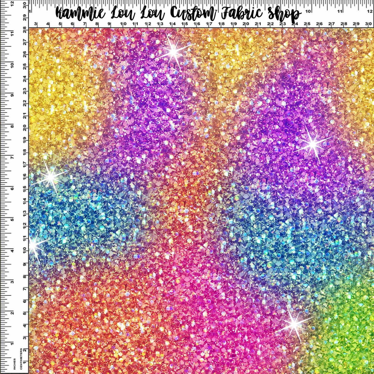 Endless Essentials Pre-Order: Kammieland Glitters - Rainbow Splotch
