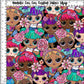 R117 Pre-Order Back to School - Dollhouse Collection - Stacked Dolls