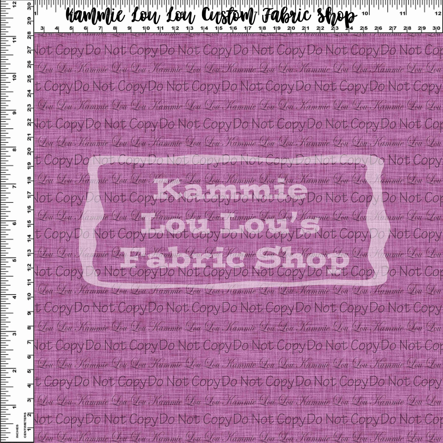 Endless Essentials Pre-Order Kammieland Most Requested - Faux Linen - Violet