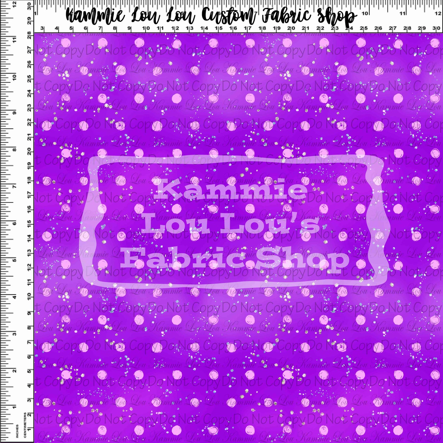 Endless Essentials Pre-Order: Kammieland Most Requested - Watercolor Dots Violet