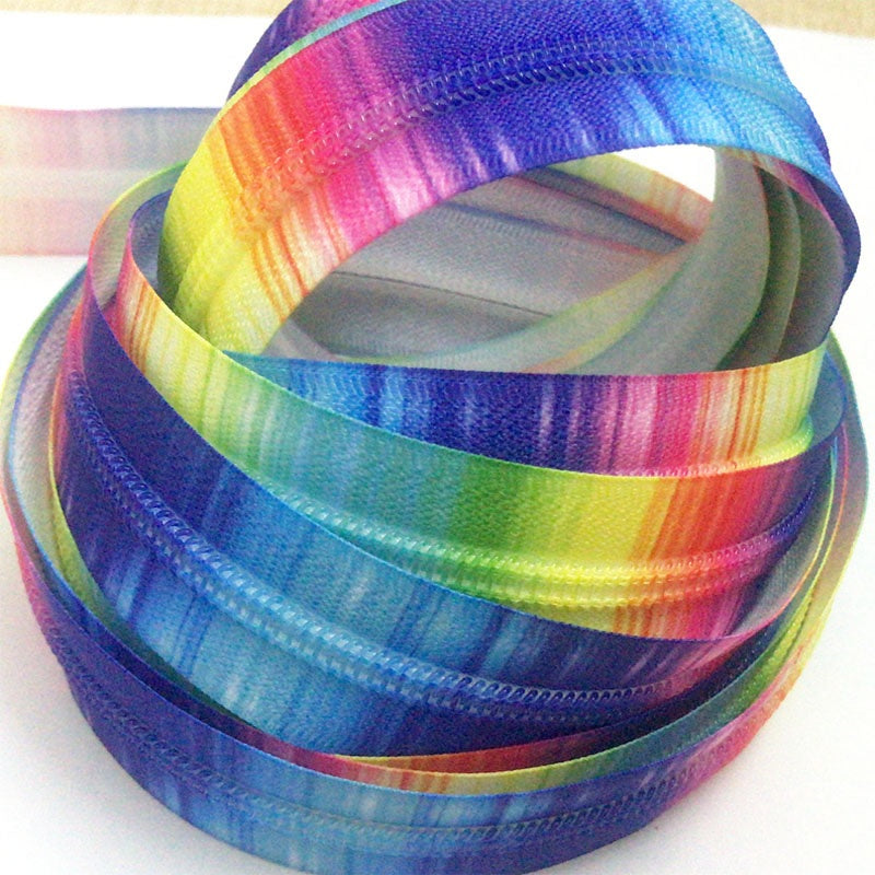 Hardware Pre-Order: ZIPPER - Long Chain - Sketchy Rainbow #3 or #5 (004)