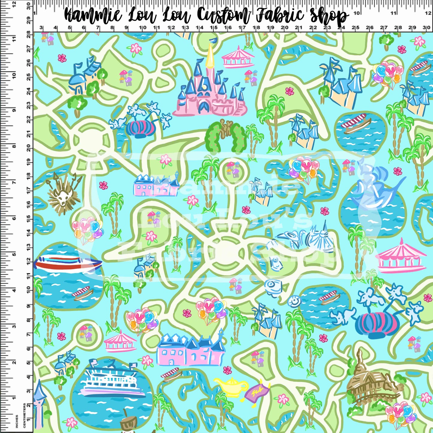 Lilly-esque - Magical Parks - Teal Parks Map