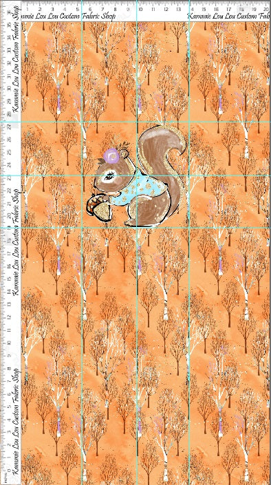 Pre-Order Woodland - Panel - KID - Squirrel