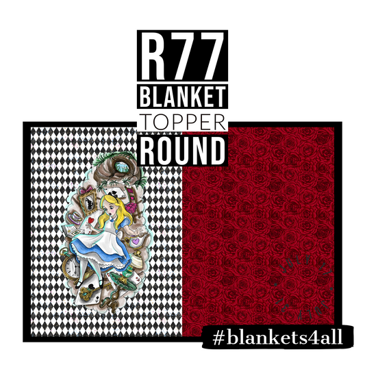 R122 Pre-Order: Blank-a-palooza - Deck of Cards - TODDLER BLANKET SET PANEL