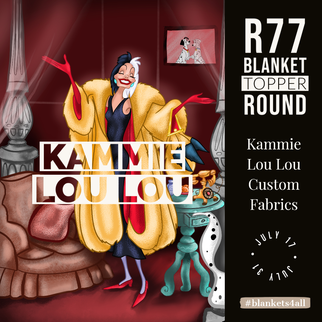 R122 Pre-Order: Blank-a-palooza - Dog Thief - Adult Blanket Panel (58x72)