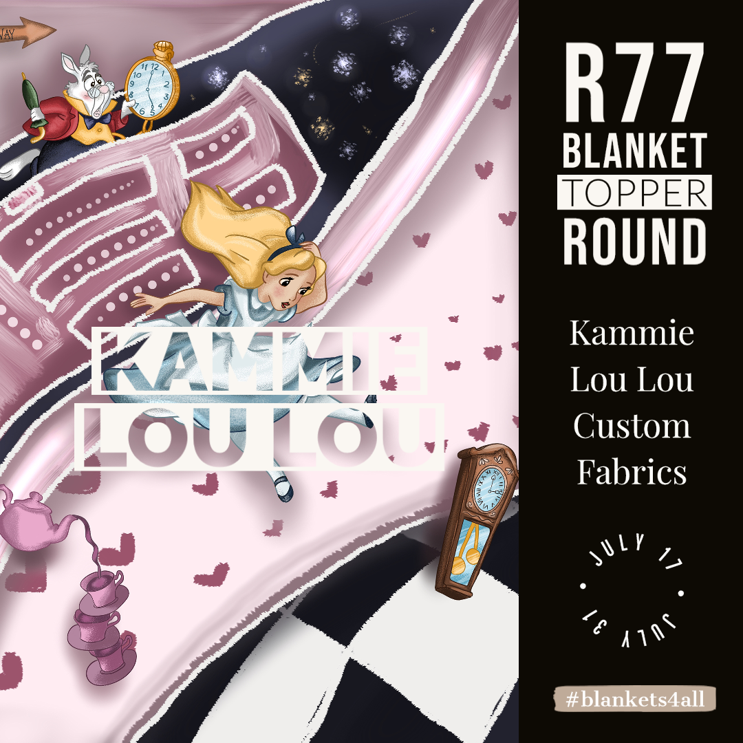 R122 Pre-Order: Blank-a-palooza - Falling - Adult Blanket Panel (58x72)