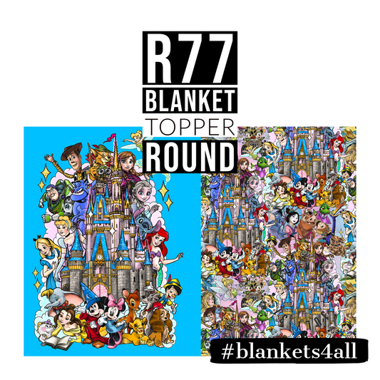 R122 Pre-Order: Blank-a-palooza - Favorites - TODDLER BLANKET SET PANEL