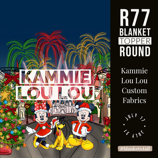 R122 Pre-Order: Blank-a-palooza - Magical Christmas - Adult Blanket Panel (58x72)