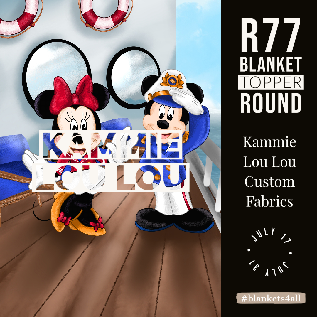 R122 Pre-Order: Blank-a-palooza - Magical Seas - Adult Blanket Panel (58x72)