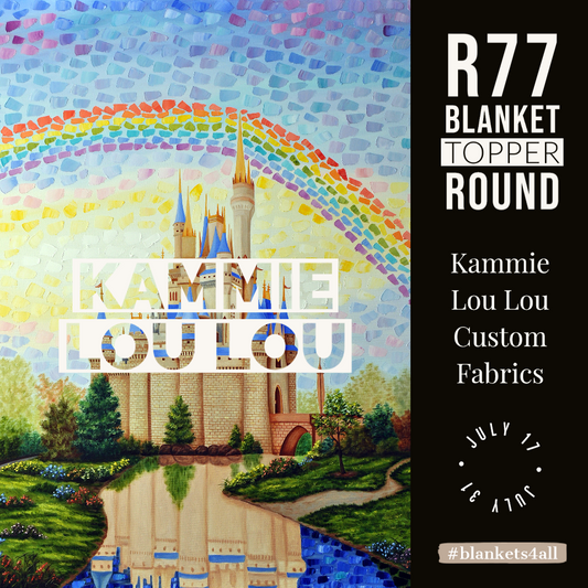 R122 Pre-Order: Blank-a-palooza - Majestic Castle - Adult Blanket Panel (58x72)