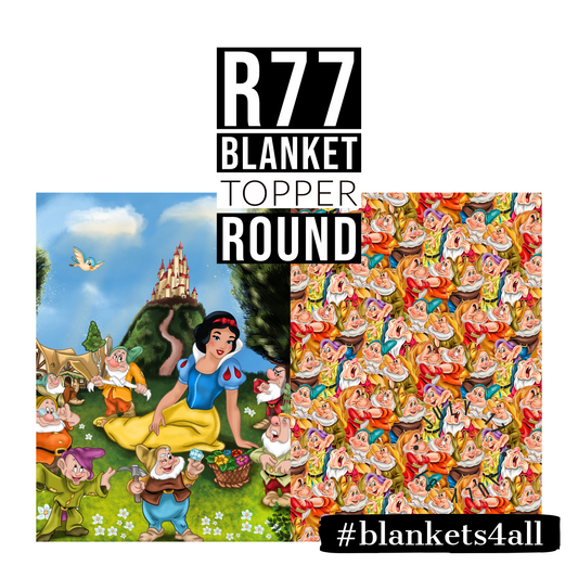 R122 Pre-Order: Blank-a-palooza - Mixed Emotions - TODDLER BLANKET SET PANEL