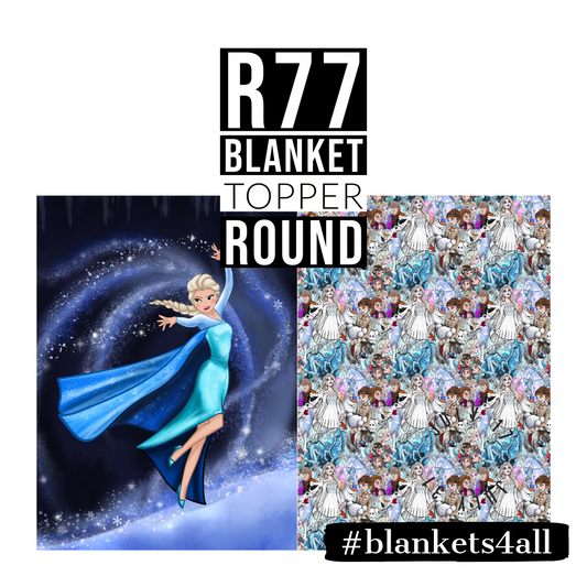 R122 Pre-Order: Blank-a-palooza - Show Yourself - TODDLER BLANKET SET PANEL