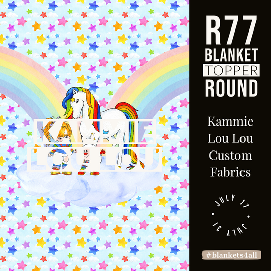 R122 Pre-Order: Blank-a-palooza - Sunshine Gang - Adult Blanket Panel (58x72)