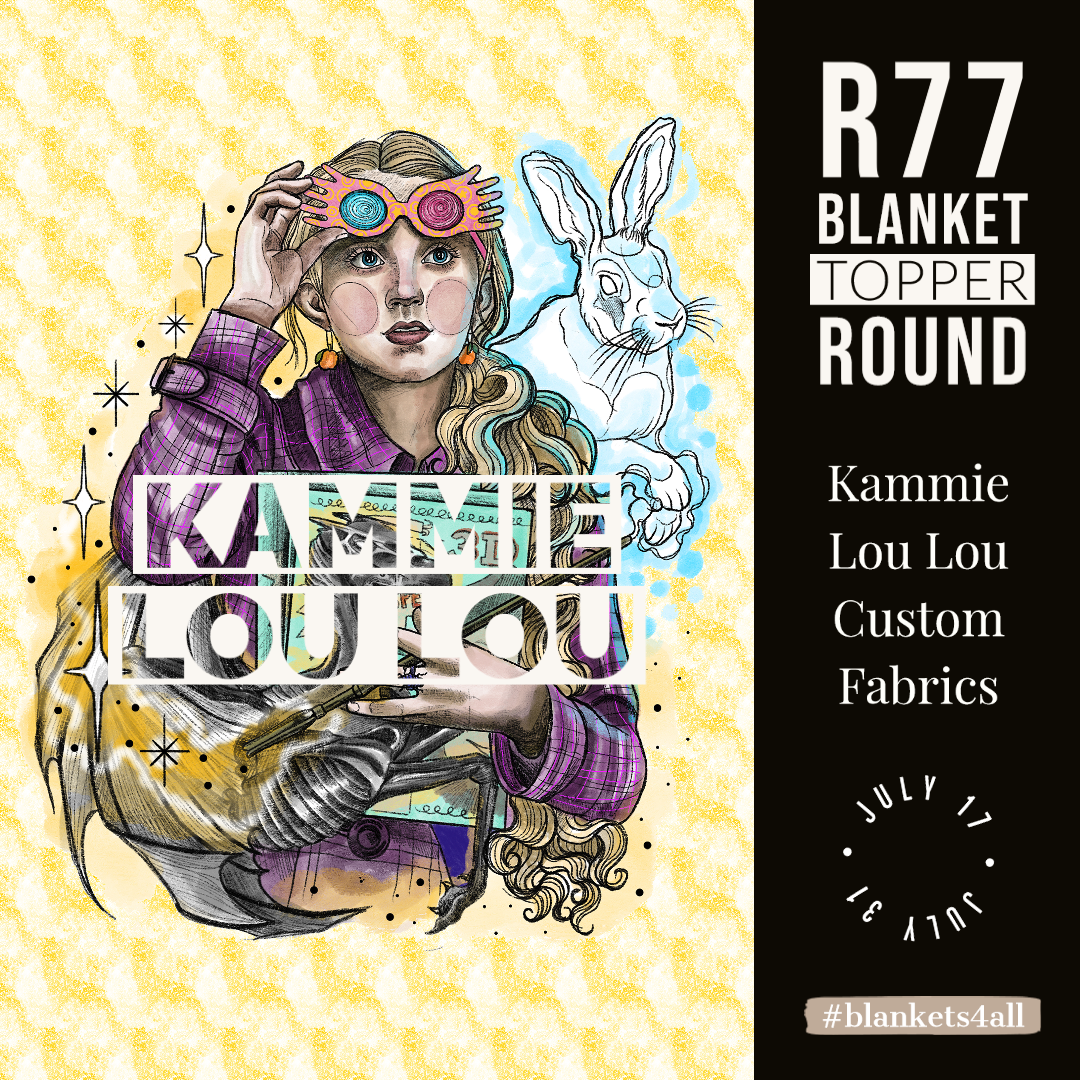 R122 Pre-Order: Blank-a-palooza - Wizard World Luna - Adult Blanket Panel (58x72)