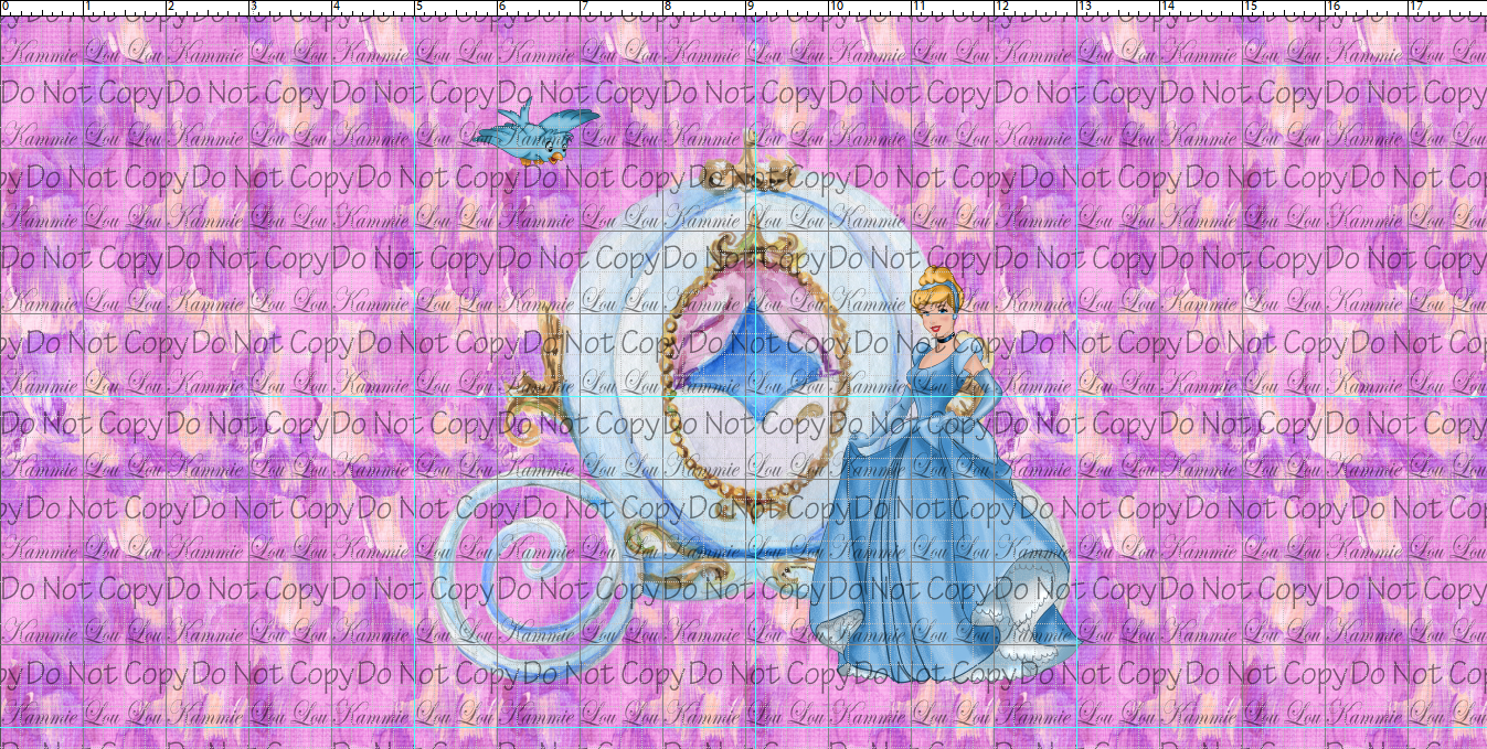 R108 Pre-Order A Dream is a Wish -Pink Princess Panel - KID