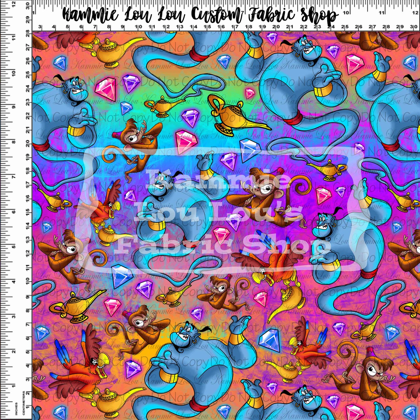 R112 Pre-Order - Carpet Ride - Genie - Rainbow - Regular Scale