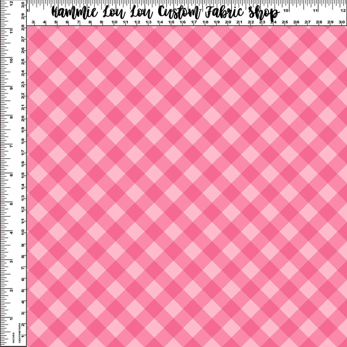 R112 Pre-Order Country Roads - Gingham Pink