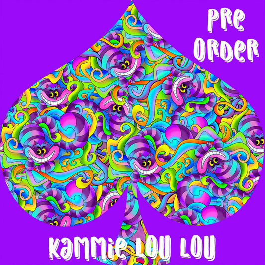 R115 Pre-Order Psychedelic Tea Party - Crazy Cat